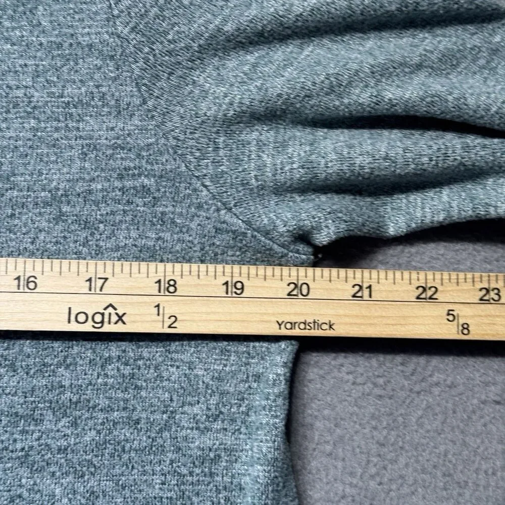 American Eagle Womens XL Soft & Sexy Plush V Neck Sweater Green Stretch Pullover